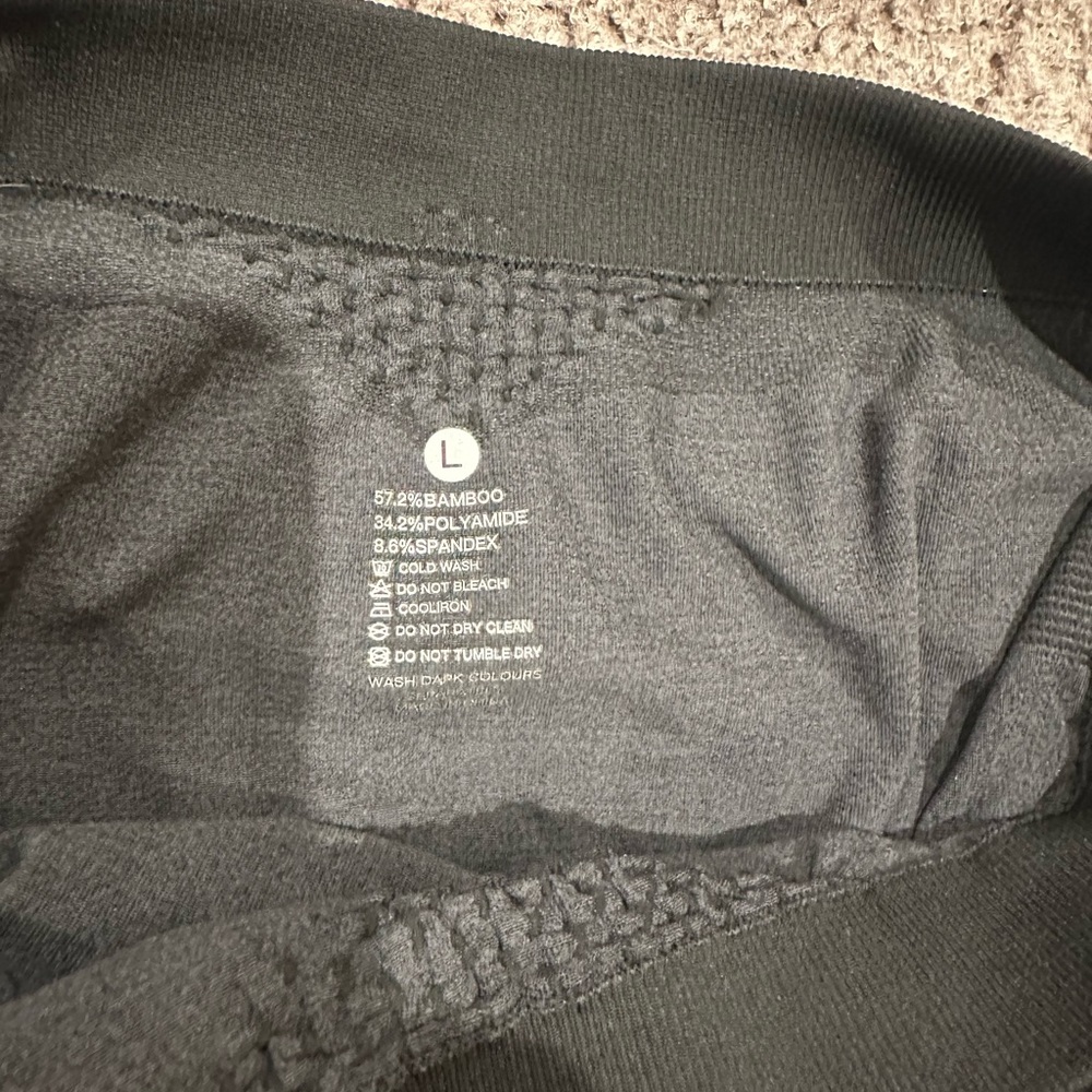 Black Bamboo Leggings